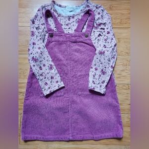 Corduroy dress and shirt 6T